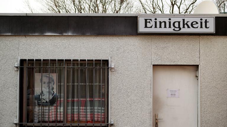 Das Vereinsheim vom SV Einigkeit in Hamburg Das Vereinsheim vom SV Einigkeit in Hamburg