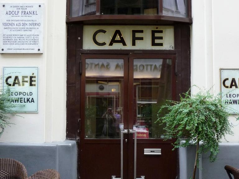 Das Café Hawelka in Wien