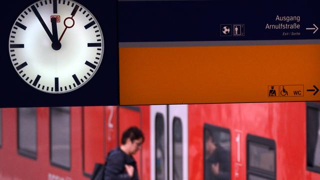 Kunden bleiben im Bahnstreik die Leidtragenden - hier in in München