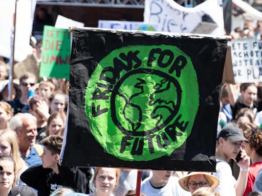 "Fridays For Future" demonstrieren im Mai 2019 in München.
