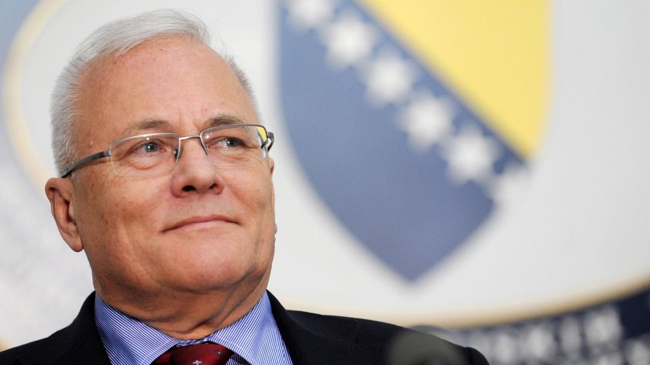 Peter Balázs, früherer Außenminister von Ungarn und Ex-EU-Kommissar Peter Balázs, früherer Außenminister von Ungarn und Ex-EU-Kommissar