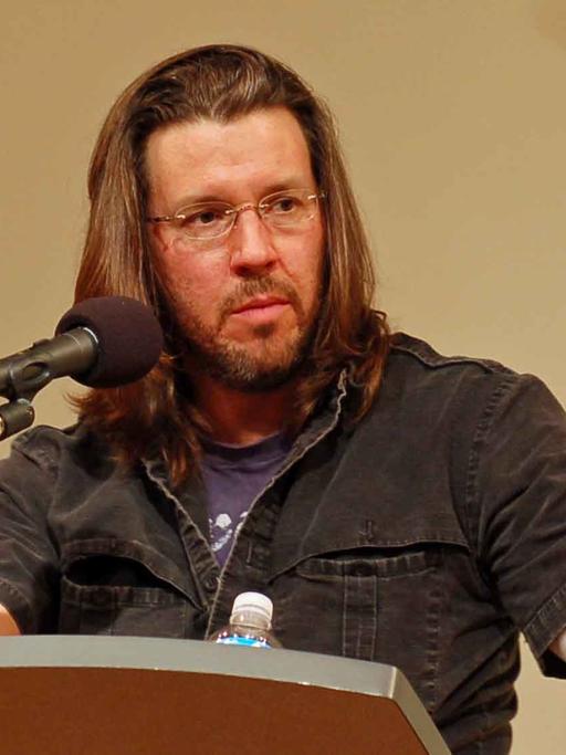 Der Autor David Foster Wallace (1962-2008) zwei Jahre vor seinem Tod
