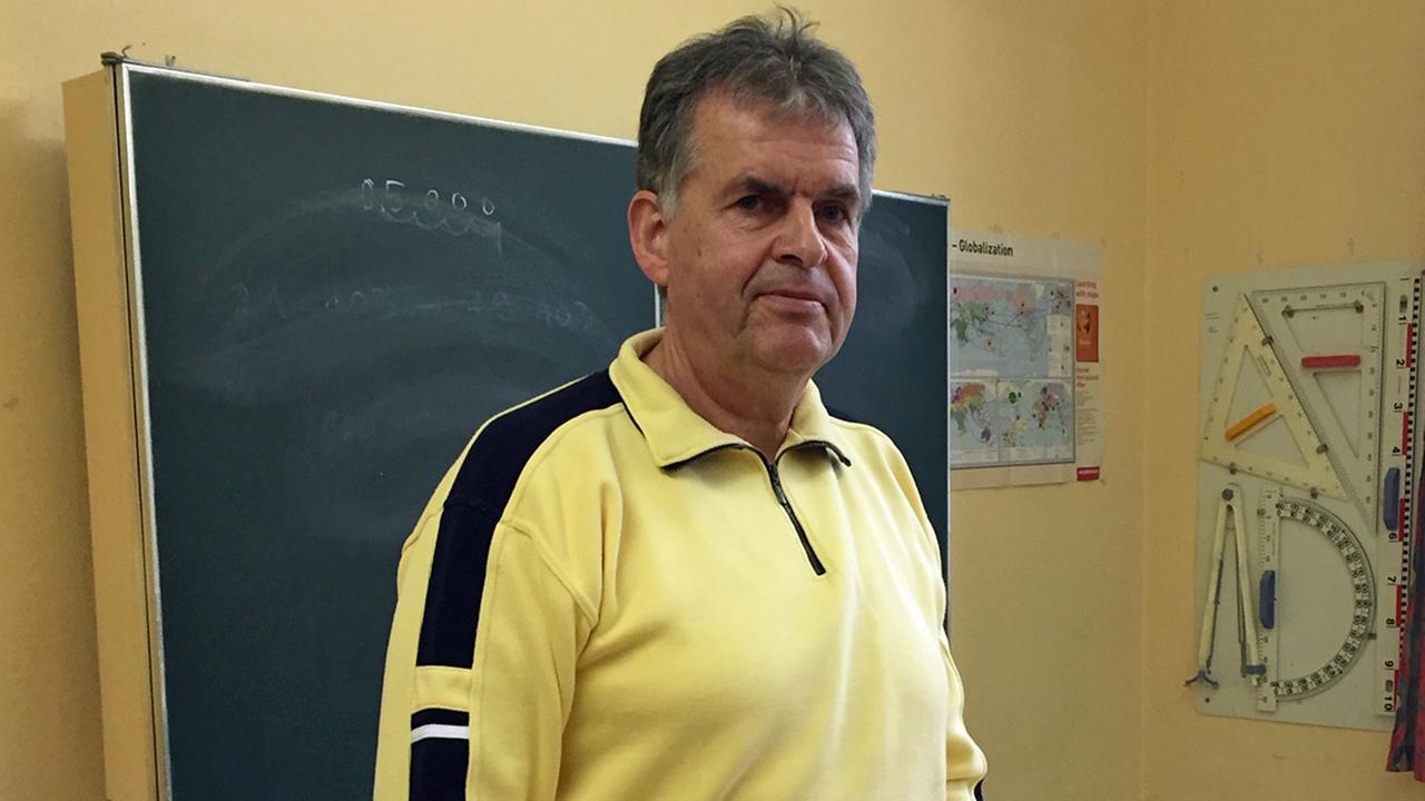 Schulleiter Roland Ganske: Die Lage war schon immer prekär