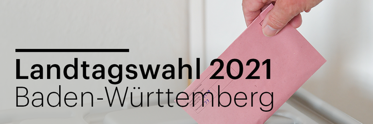 Wahlurne, Landtagswahl 2021 in Baden-Württemberg