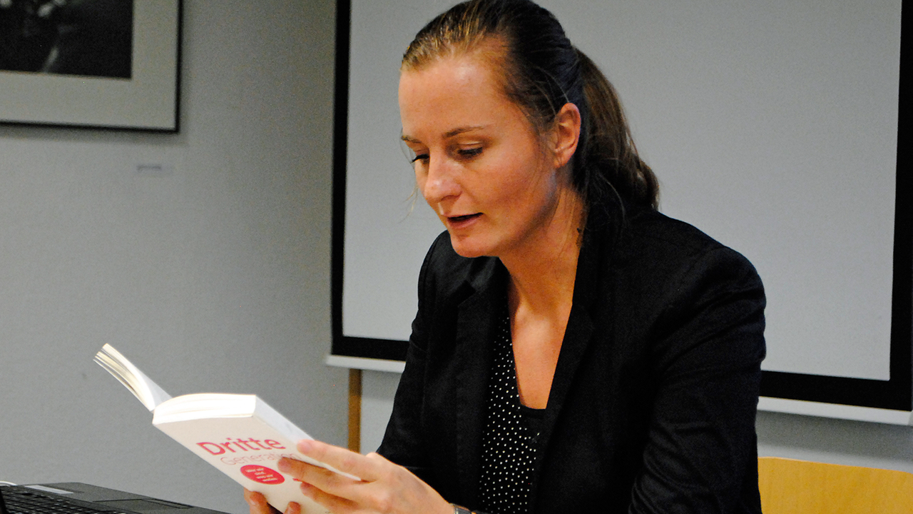 Adriana Lettrari, Mitbegründerin der Initiative 3te Generation Ost Adriana Lettrari, Mitbegründerin der Initiative 3te Generation Ost