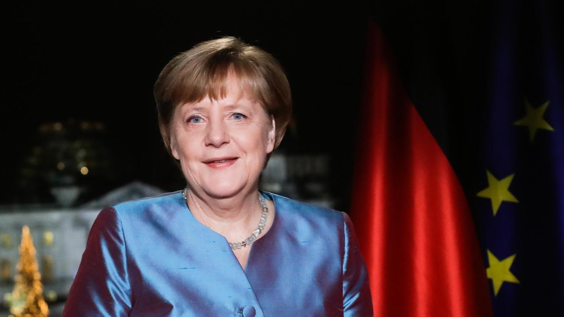 Neujahrsansprache von Bundeskanzlerin Merkel Neujahrsansprache von Bundeskanzlerin Merkel