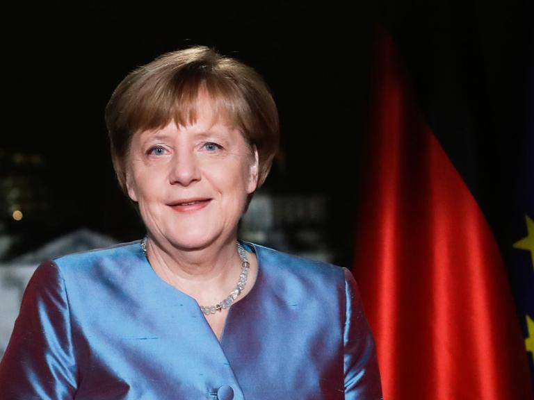 Neujahrsansprache von Bundeskanzlerin Merkel