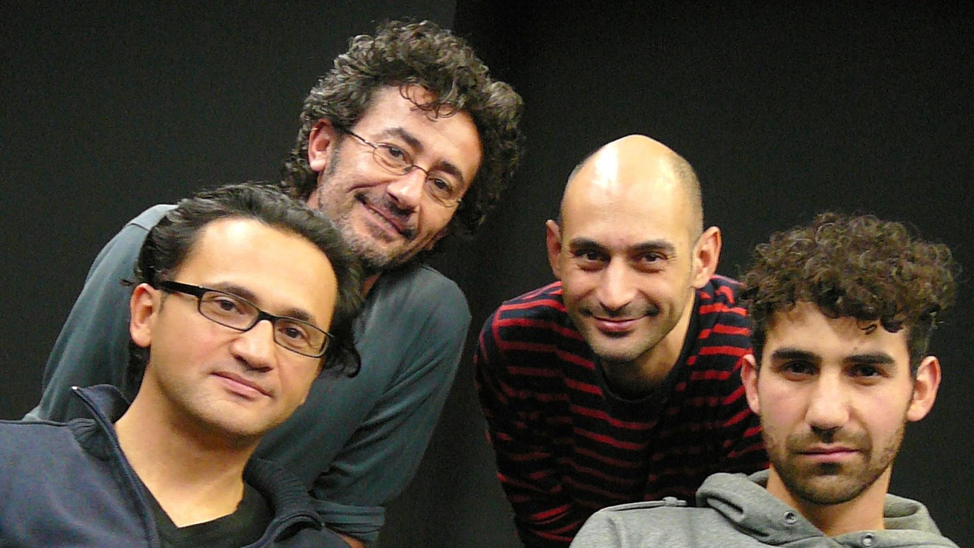 Von links: Miraz Bezar, Tuncay Kulaoğlu, Eray Eğilmez, Necat Öziri Von links: Miraz Bezar, Tuncay Kulaoğlu, Eray Eğilmez, Necat Öziri