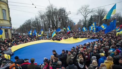 Proteste in Kiew.