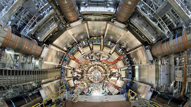 Das LHC, der größte und stärkste Teilchen-Beschleuniger der Welt. Das LHC, der größte und stärkste Teilchen-Beschleuniger der Welt.