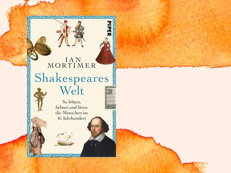 Das Cover zeigt das Konterfei Shakespeares und weitere historische Gegenstände aus der Zeit Shakespeares.