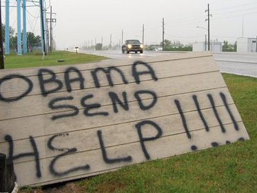 Hilferuf an Obama