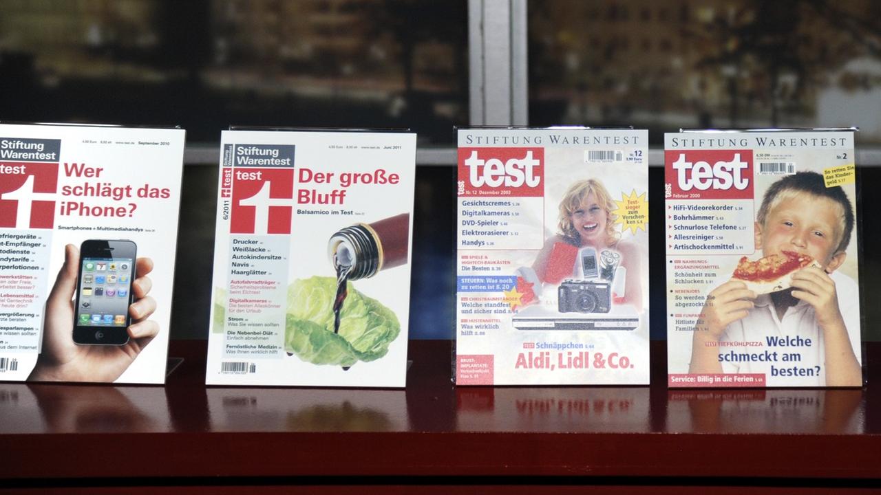 Ausgaben der Zeitschrift "Test" Ausgaben der Zeitschrift "Test"