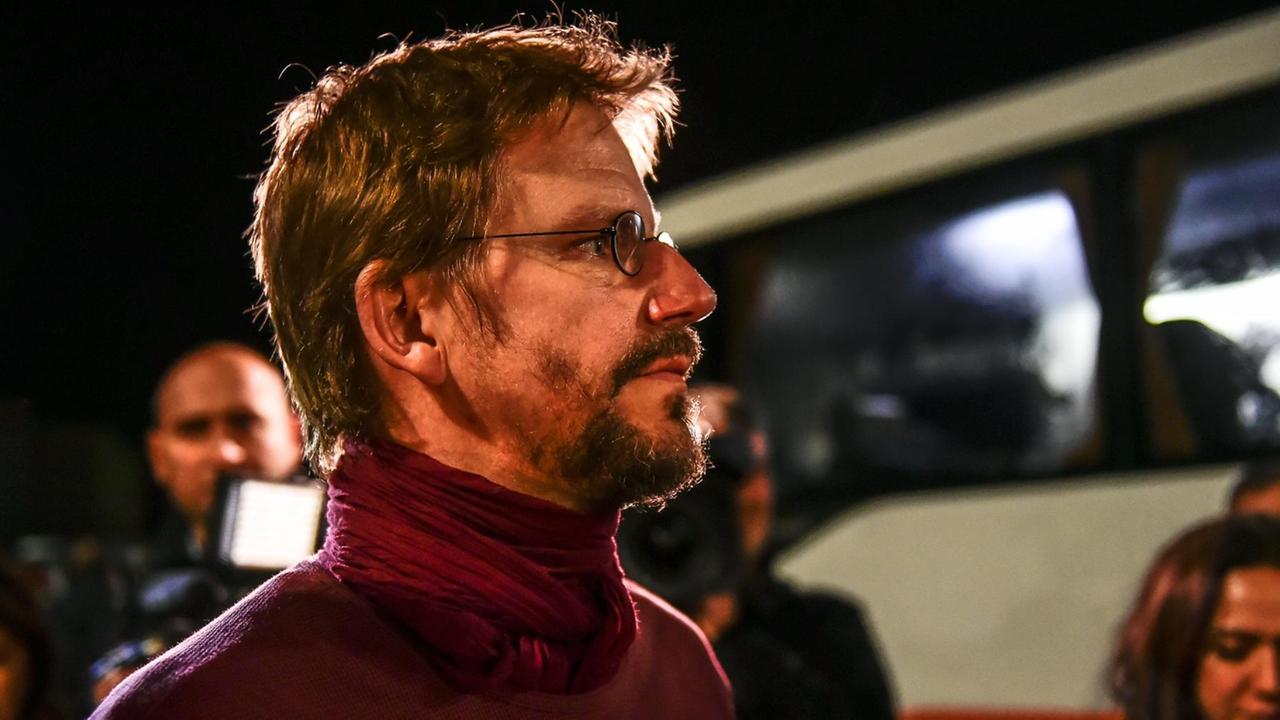 Menschenrechtsaktivist Peter Steudtner in Istanbul am 26.10.2017. Menschenrechtsaktivist Peter Steudtner in Istanbul am 26.10.2017.