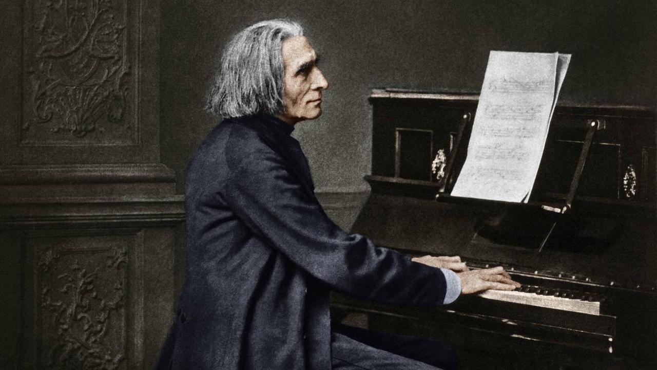Der Komponist Franz Liszt