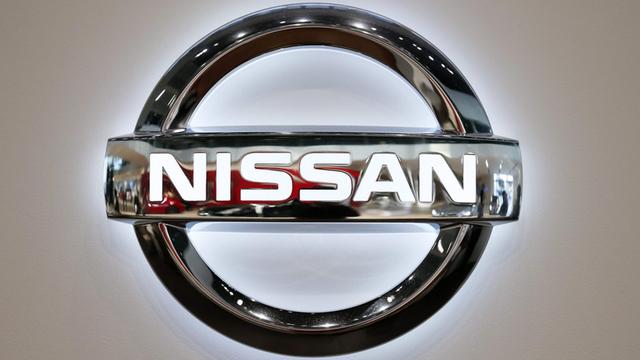 Das Logo des Autobauers Nissan