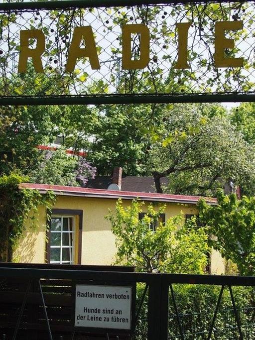 Die Kleingartenanlage "Paradies" im Osten von Berlin