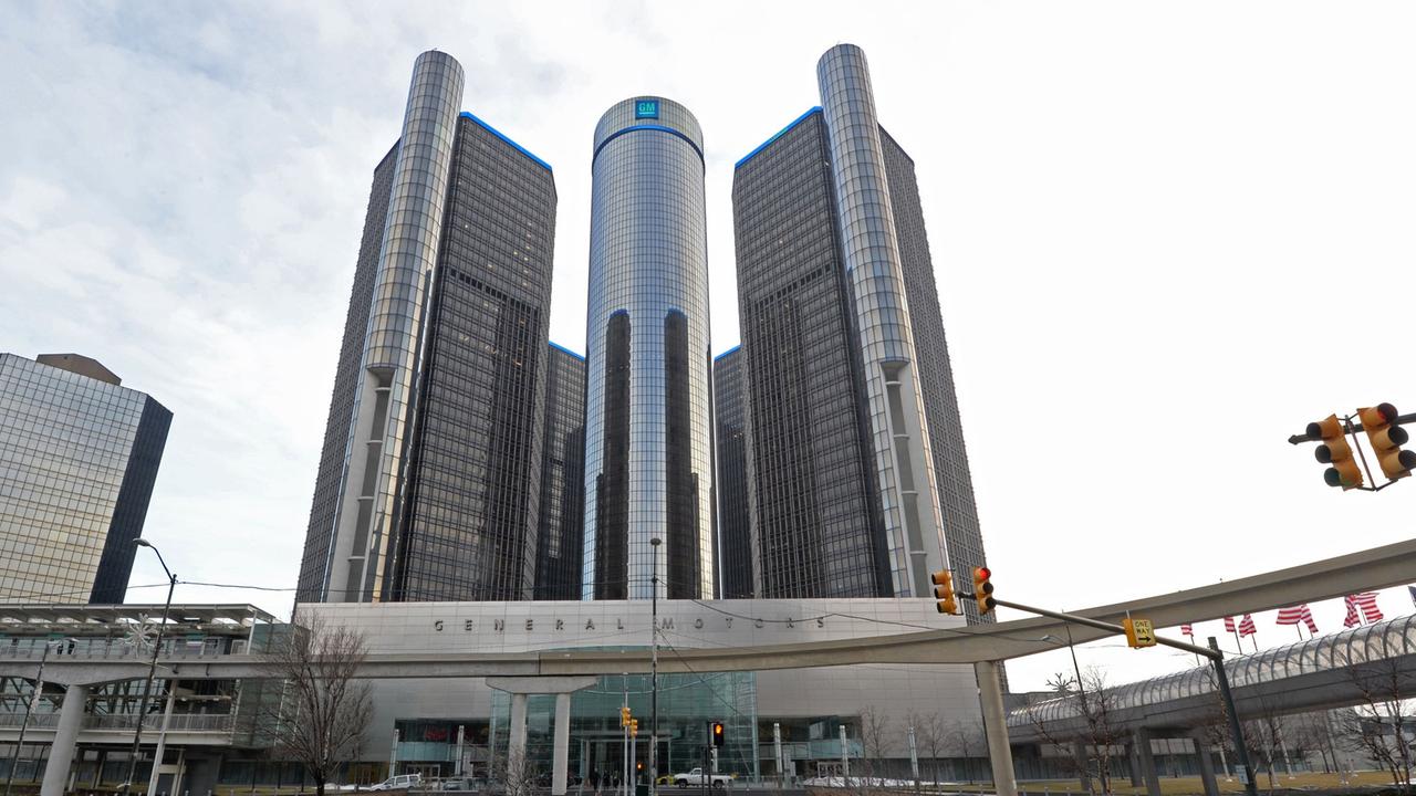 Firmensitz von General Motors in Detroit Firmensitz von General Motors in Detroit