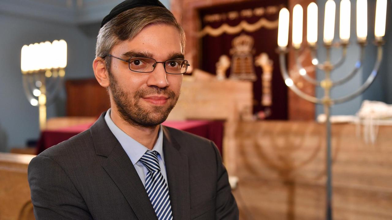 Alexander Nachama, Rabbiner der Jüdischen Landesgemeinde Thüringen Alexander Nachama, Rabbiner der Jüdischen Landesgemeinde Thüringen
