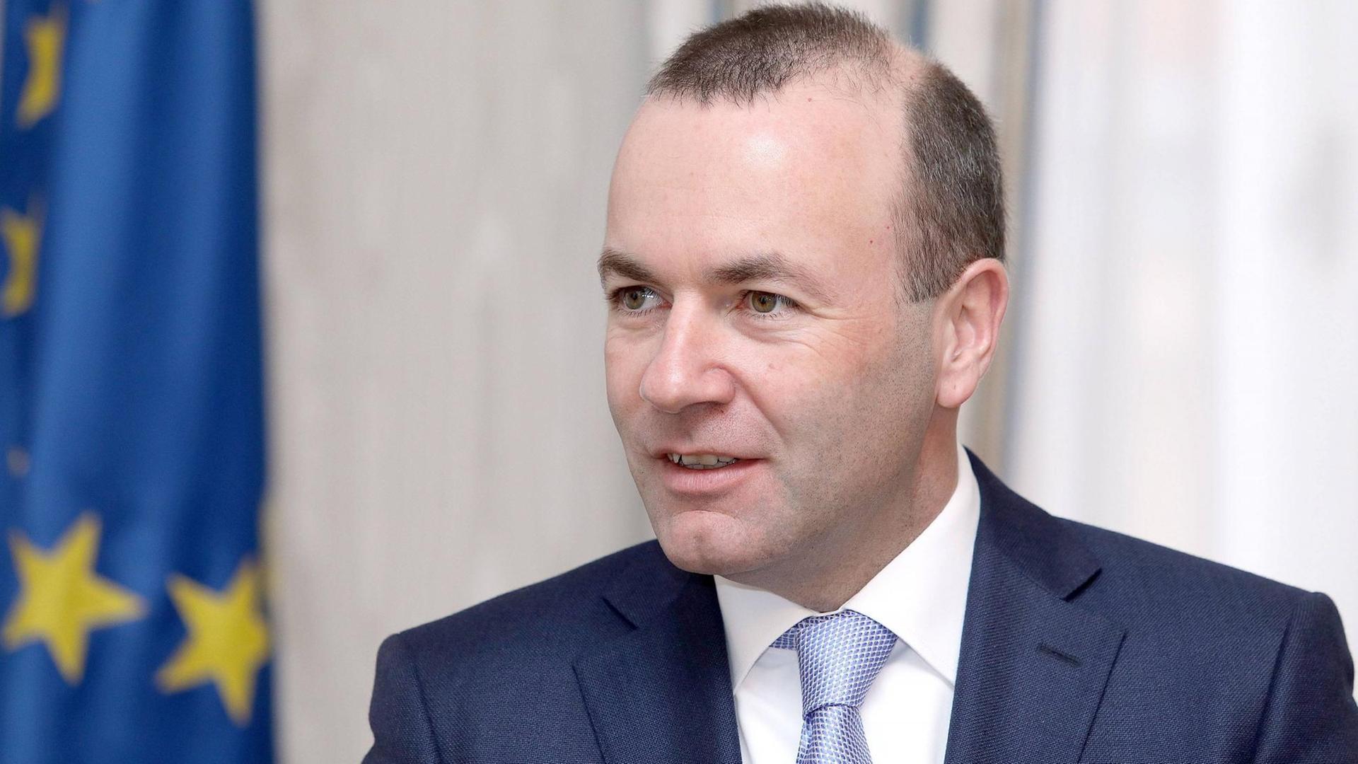 Der CSU-Europaabgeordnete Manfred Weber Der CSU-Europaabgeordnete Manfred Weber