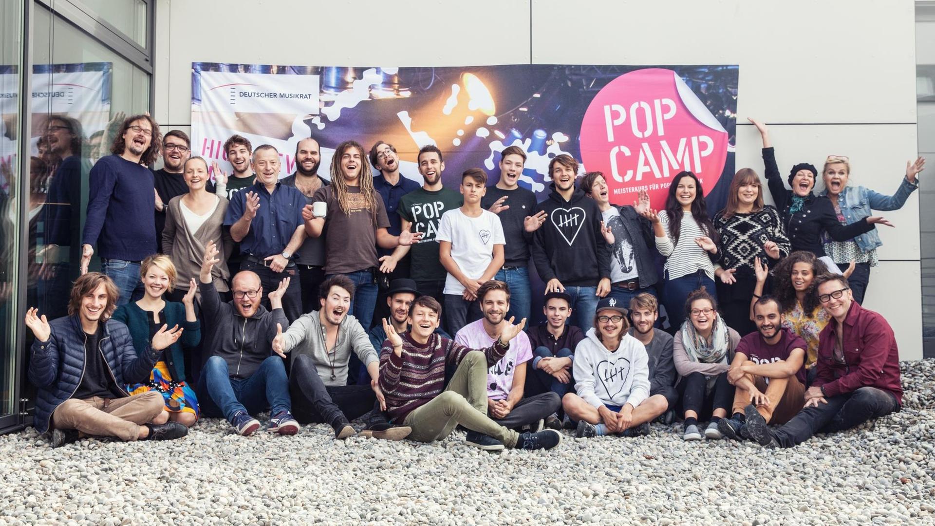 Gruppenfoto "PopCamp 2015" Gruppenfoto "PopCamp 2015"