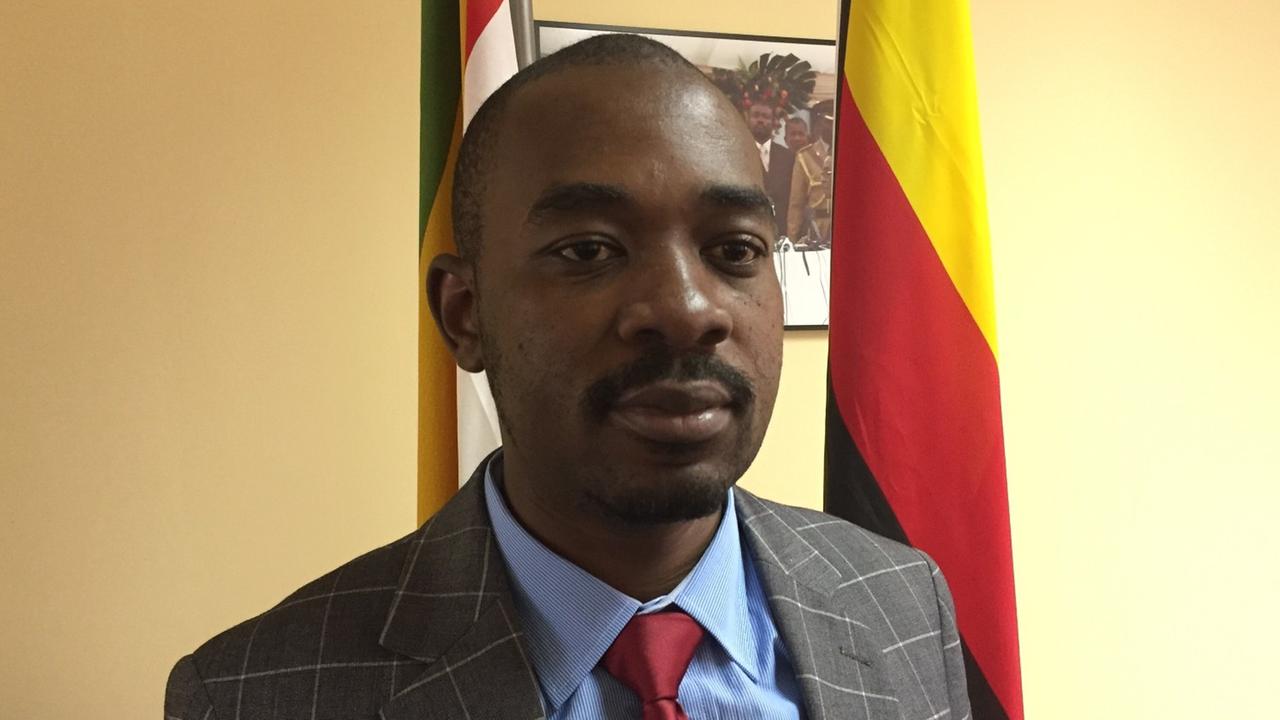 Oppositionsführer Nelson Chamisa Oppositionsführer Nelson Chamisa