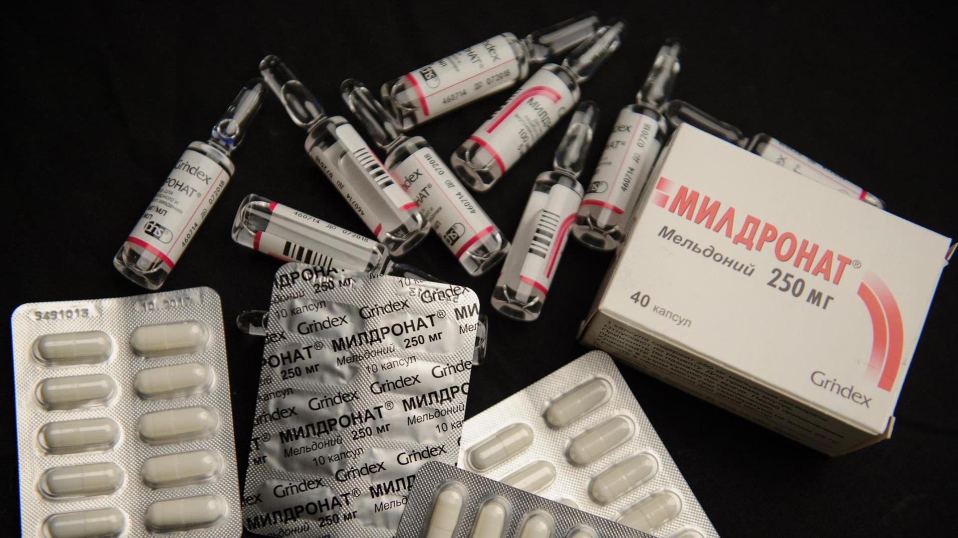 In Mildronat ist Meldonium enthalten, welches ab Januar 2016 verboten ist. In Mildronat ist Meldonium enthalten, welches ab Januar 2016 verboten ist.