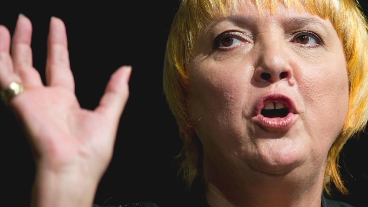 Claudia Roth, stellvertretende Parlamentspräsidentin des Bundestages