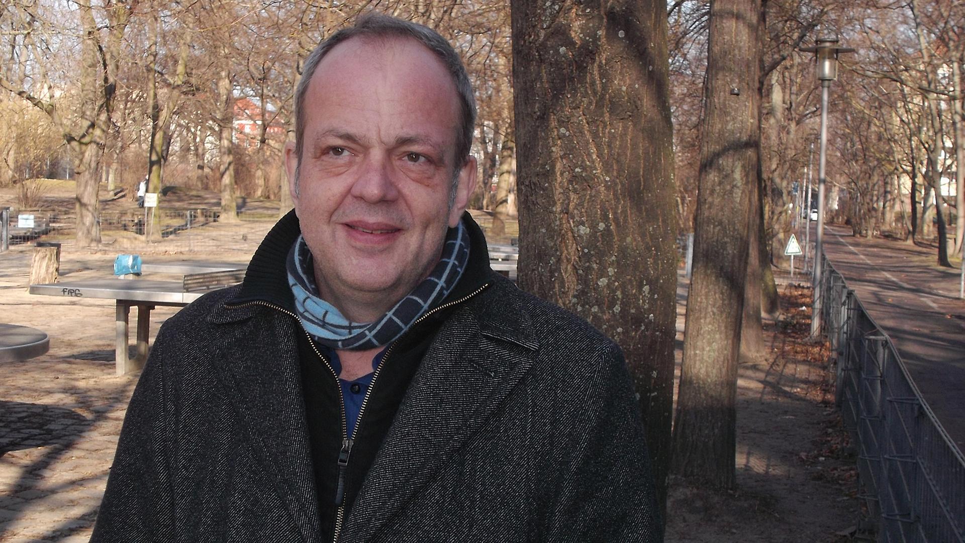 Der Schriftsteller Michael Kumpfmüller. Der Schriftsteller Michael Kumpfmüller.