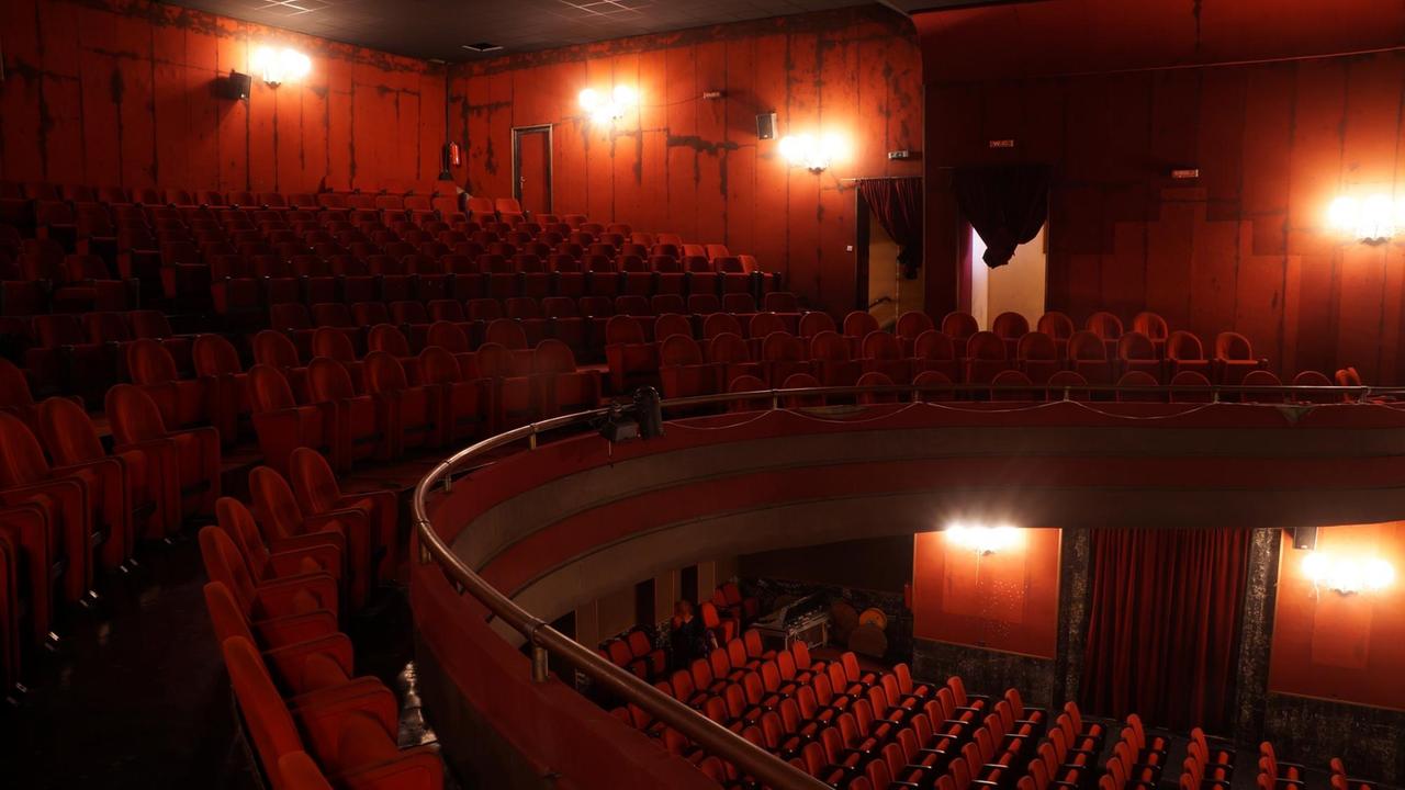 Ein Theatersaal in Asmara, der Hauptstadt von Eritrea