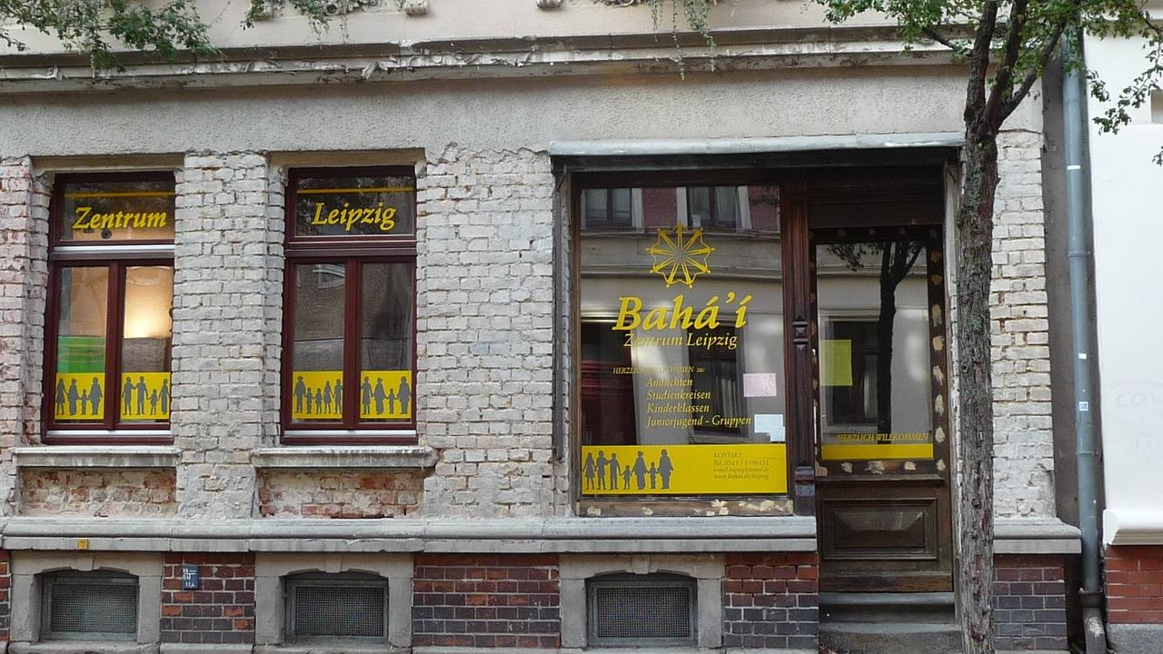 Das Bahai-Zentrum in Leipzig. Das Bahai-Zentrum in Leipzig.