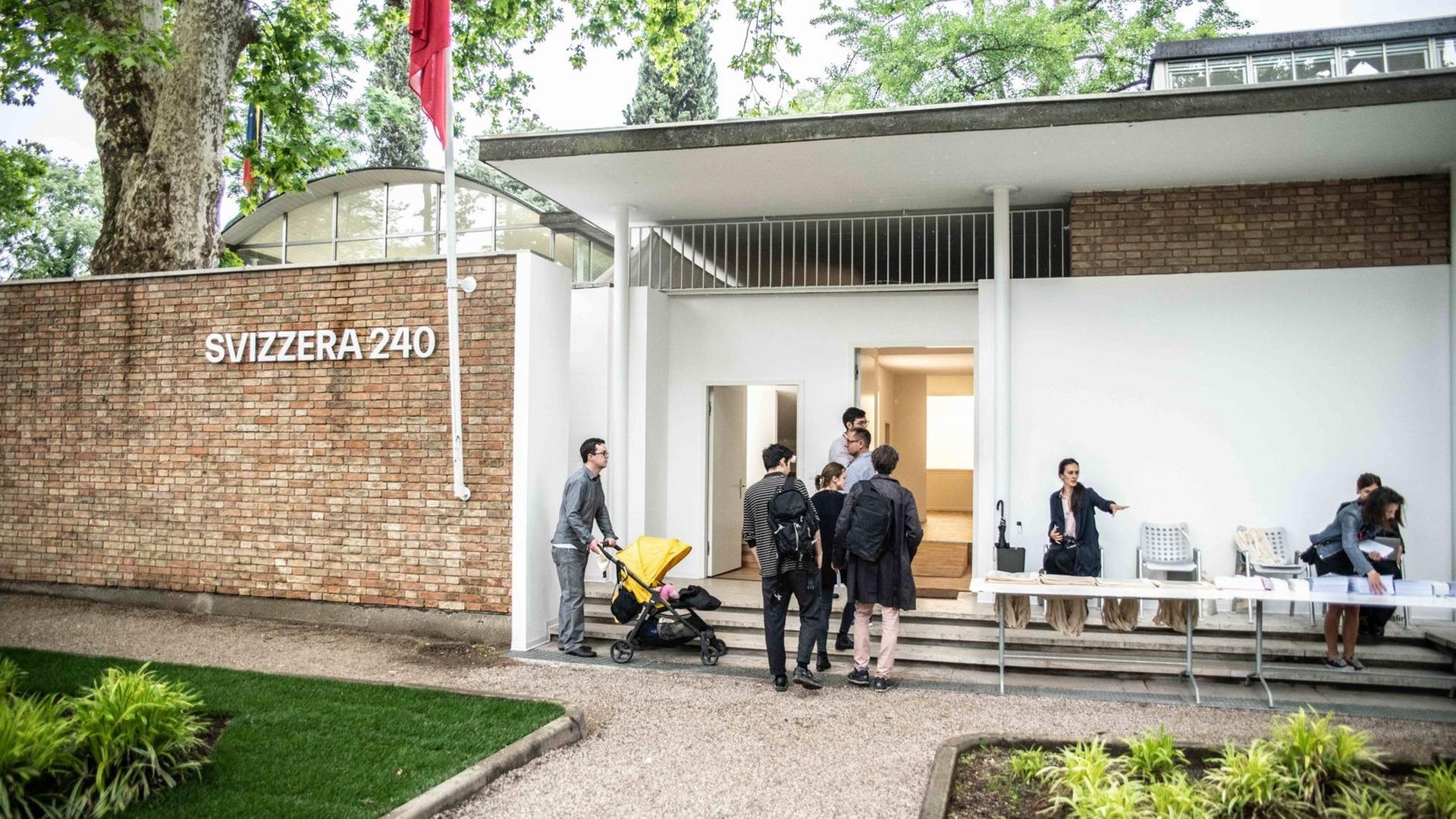 Der Schweizer Pavillon auf der 16. Architekturbiennale in Venedig 2018 Der Schweizer Pavillon auf der 16. Architekturbiennale in Venedig 2018