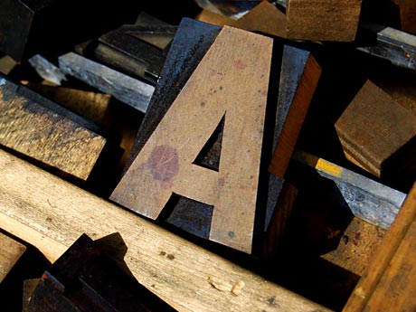 Der Buchstabe A Der Buchstabe A