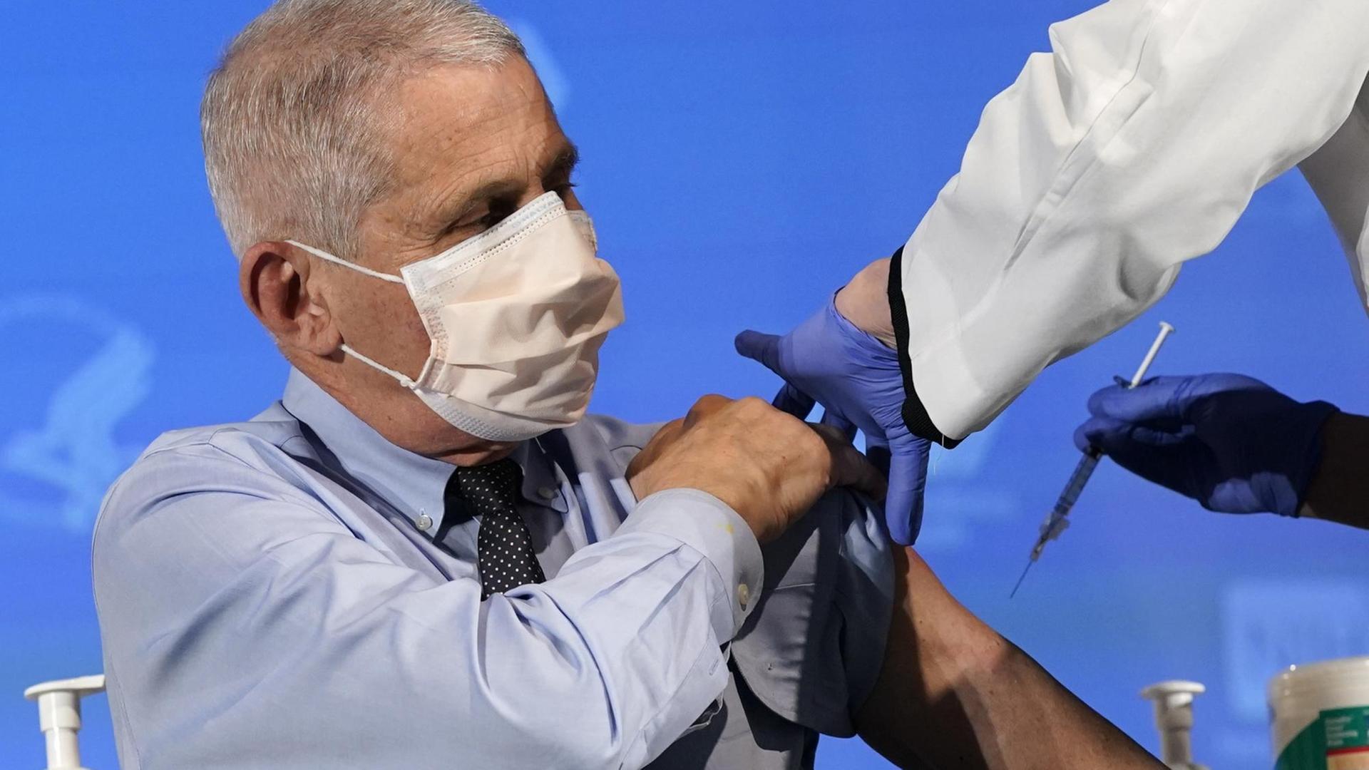 Der Gesundheitsberater von US-Präsident Biden, Fauci Der Gesundheitsberater von US-Präsident Biden, Fauci
