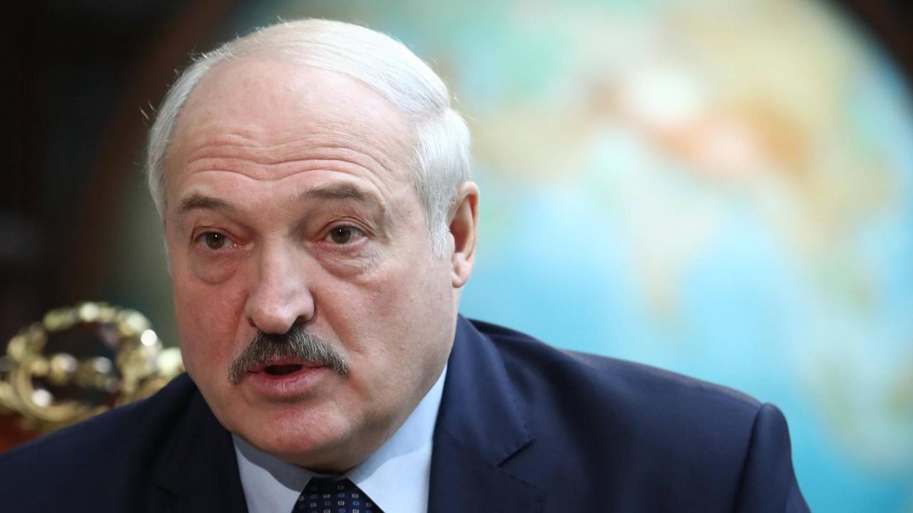 Der belarusische Machthaber Lukaschenko 