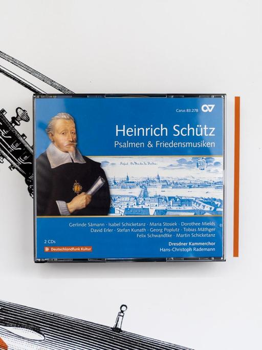 Abbildung der CD "Heinrich Schütz, Psalmen und Friedensmusiken"