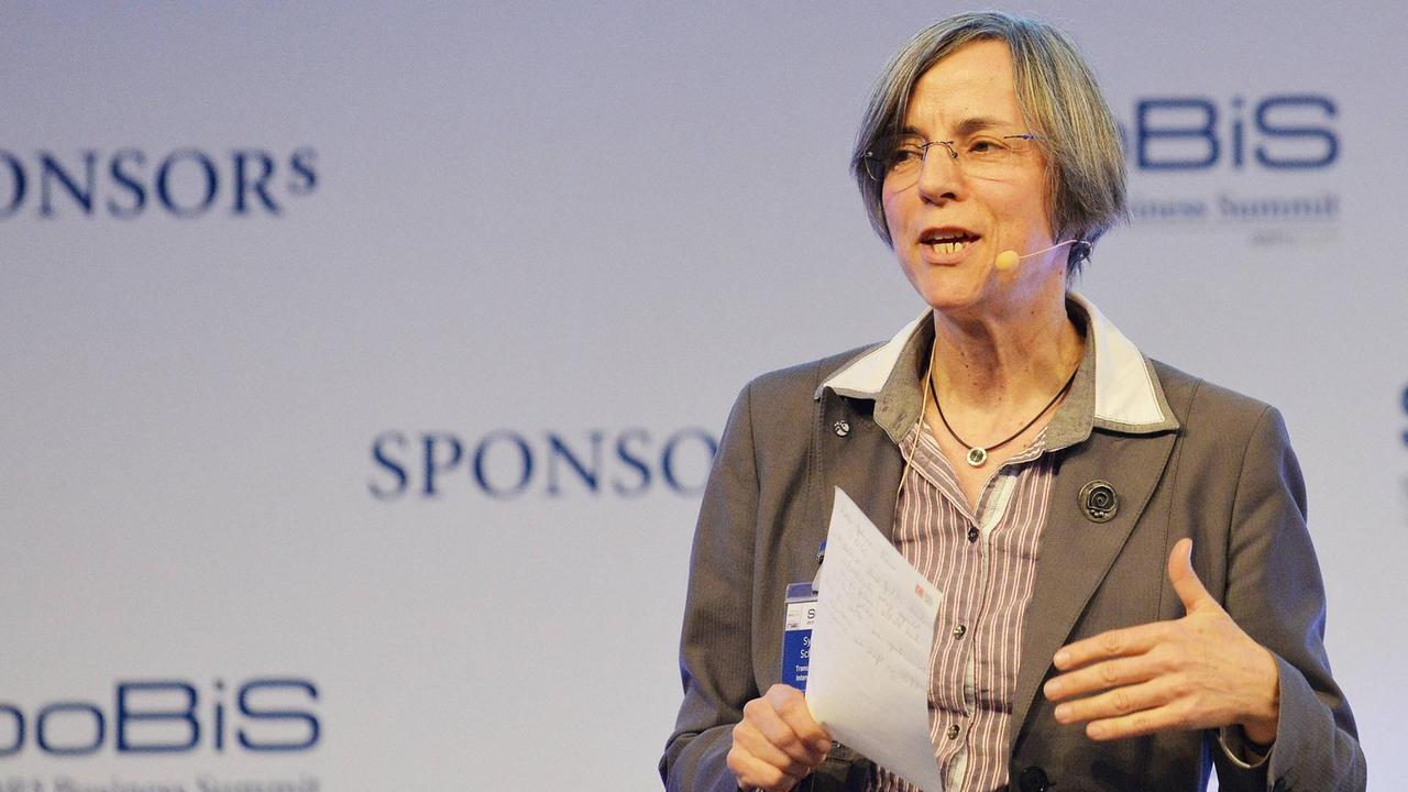 Sylvia Schenk von der Arbeitsgruppe Sport bei Transparency International Sylvia Schenk von der Arbeitsgruppe Sport bei Transparency International