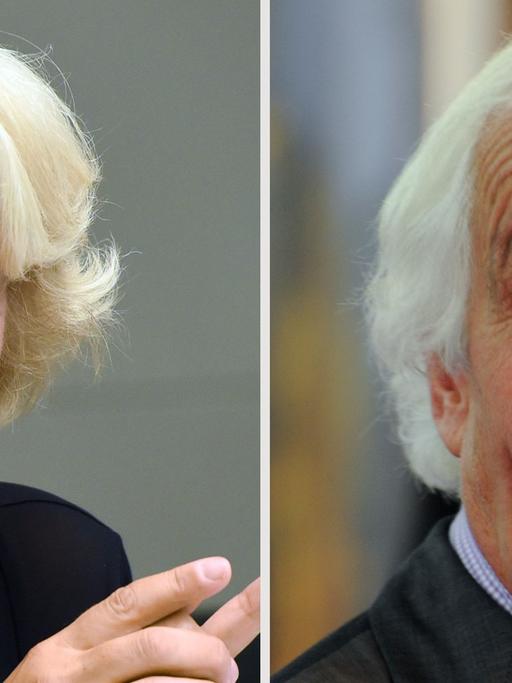 Monika Grütters und Peter Raue