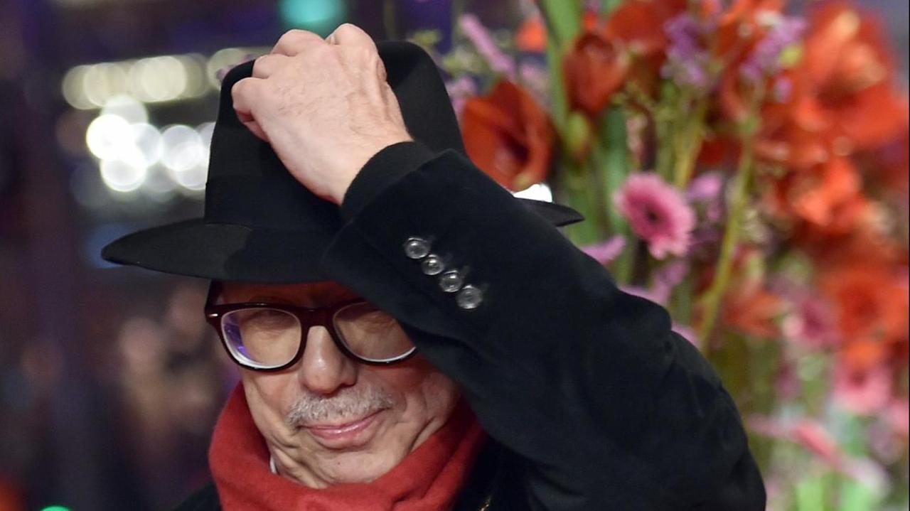 Berlinale-Direktor Dieter Kosslick auf den 67. Internationalen Filmfestspielen in Berlin, 2017, bei der Premiere des Films "Logan". Berlinale-Direktor Dieter Kosslick auf den 67. Internationalen Filmfestspielen in Berlin, 2017, bei der Premiere des Films "Logan".