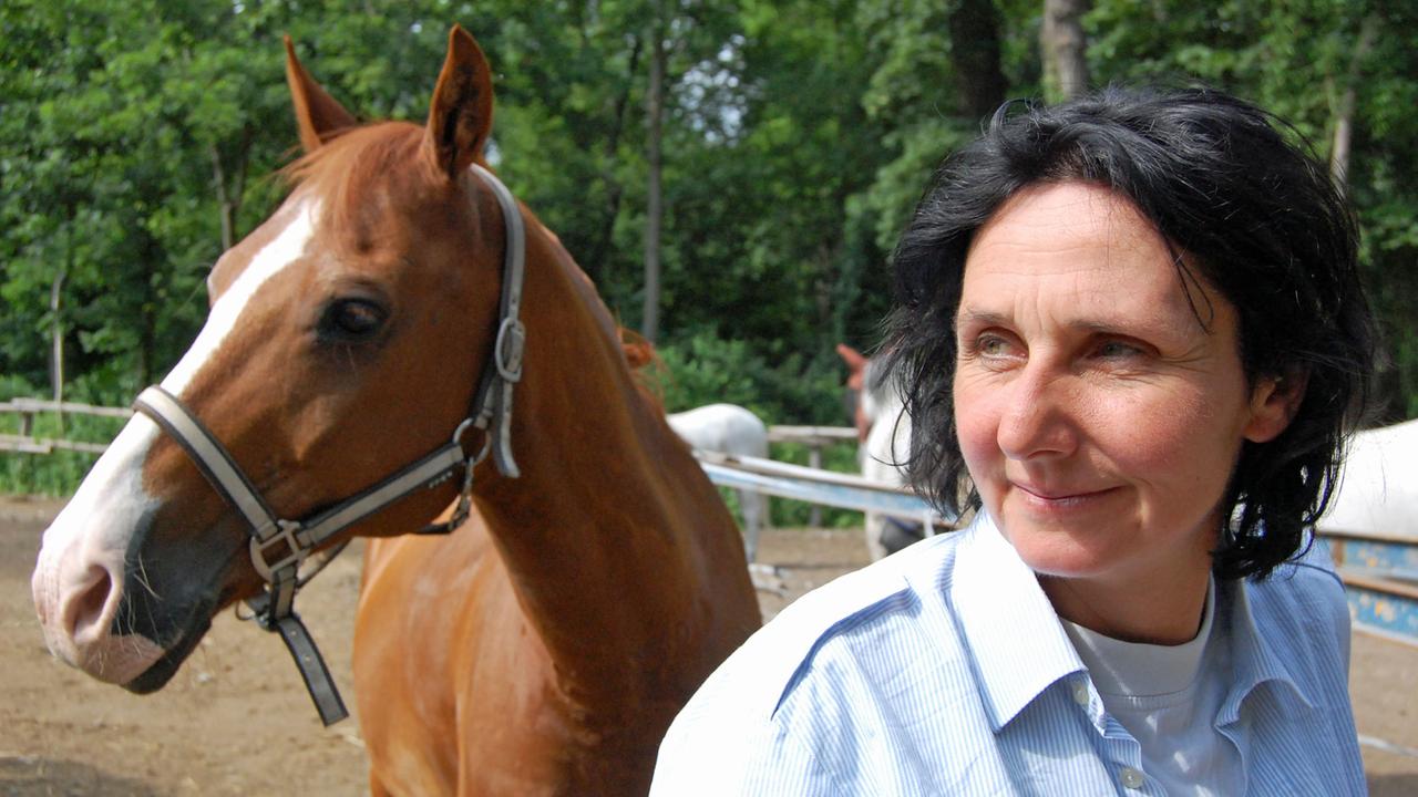 Die Wiener Fiaker-Unternehmerin Martina Michelfeit Die Wiener Fiaker-Unternehmerin Martina Michelfeit