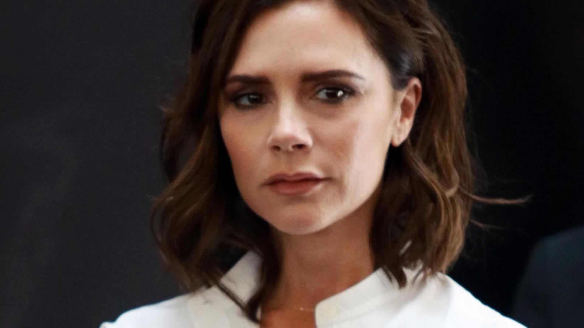 Die englische Sängerin und Celebrity Victoria Beckham bei einem Auftritt in Shanghai (China) Die englische Sängerin und Celebrity Victoria Beckham bei einem Auftritt in Shanghai (China)