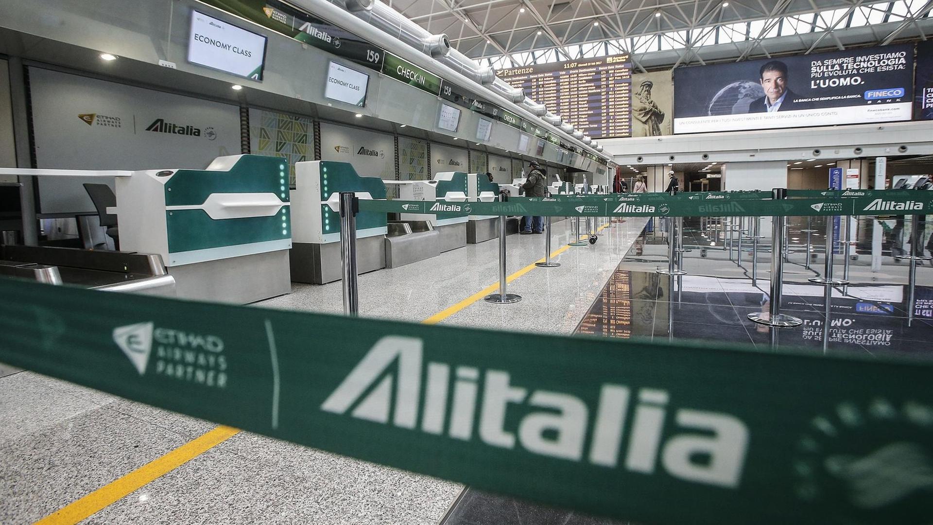 Auf den Schreibtischen der Kommission liegt auch ein Antrag Italiens auf Subventionierung von Alitalia