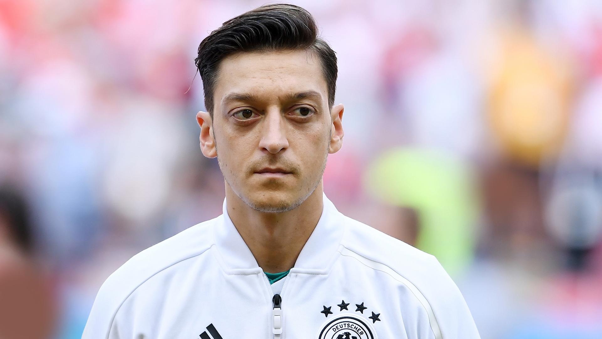 Mesut Özil im Vorrunden-Spiel der Fußball-WM 2018 in der Gruppe F gegen Südkorea