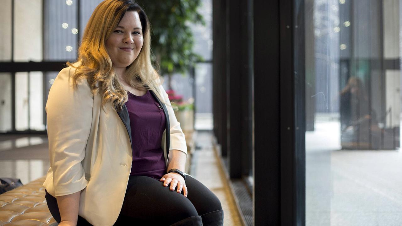 Natalie Craig, eine Plus-Size-Fashion-Bloggerin aus Chicago Natalie Craig, eine Plus-Size-Fashion-Bloggerin aus Chicago