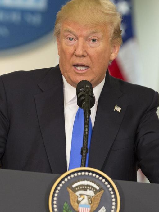 US-Präsident Donald Trump (19.7.2017).
