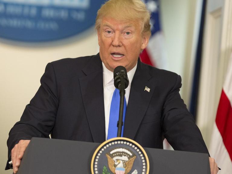US-Präsident Donald Trump (19.7.2017).