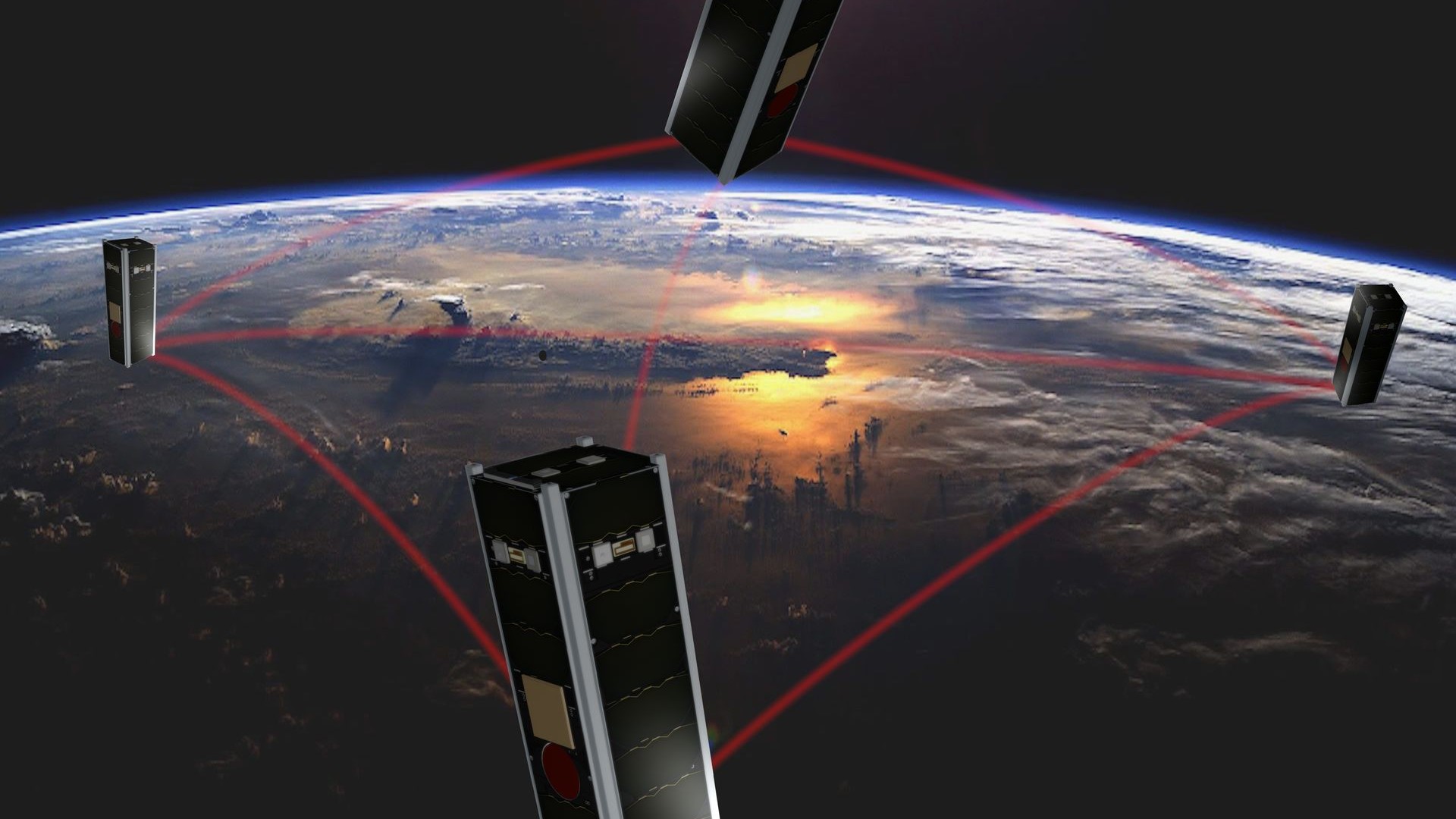 Mission NetSat Vier Satelliten in Formation deutschlandfunk.de