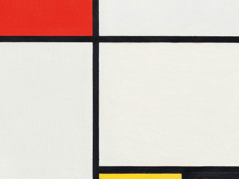 Auf einer Auktion Anfang des Jahres wurde dieses Bild von Piet Mondrian für über 50 Millionen Dollar verkauft.