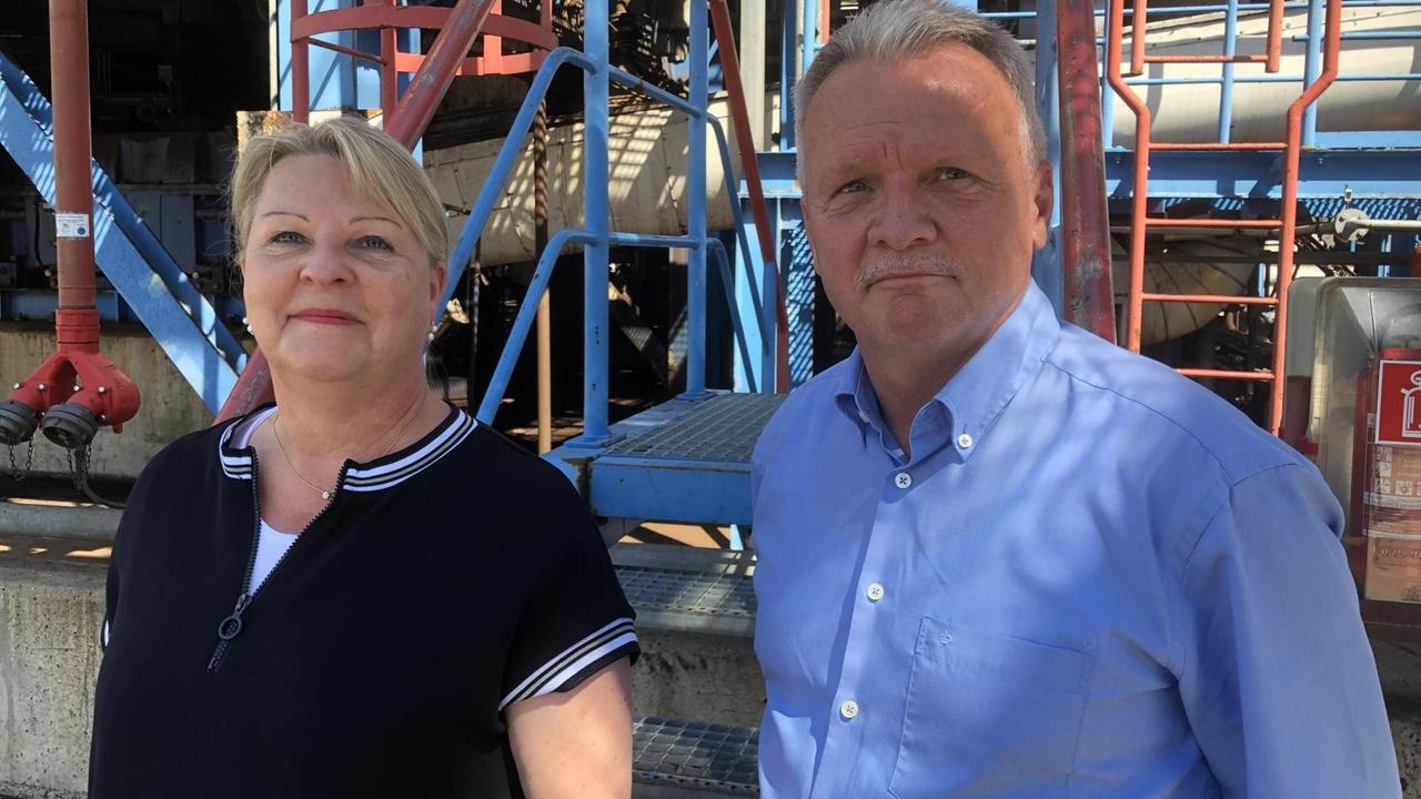 Die Romonta-Geschäftsführer Rena Eichhardt und Uwe Stieberitz Die Romonta-Geschäftsführer Rena Eichhardt und Uwe Stieberitz