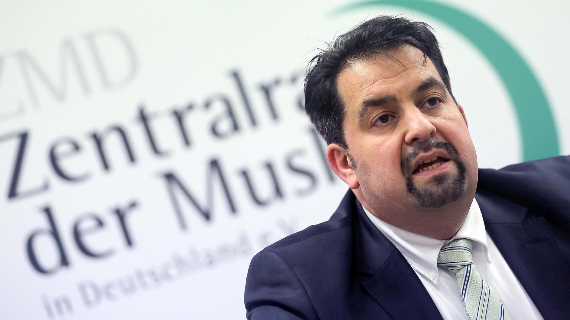 Der Vorsitzende des Zentralrats der Muslime in Deutschland, Aiman Mazyek. Der Vorsitzende des Zentralrats der Muslime in Deutschland, Aiman Mazyek.